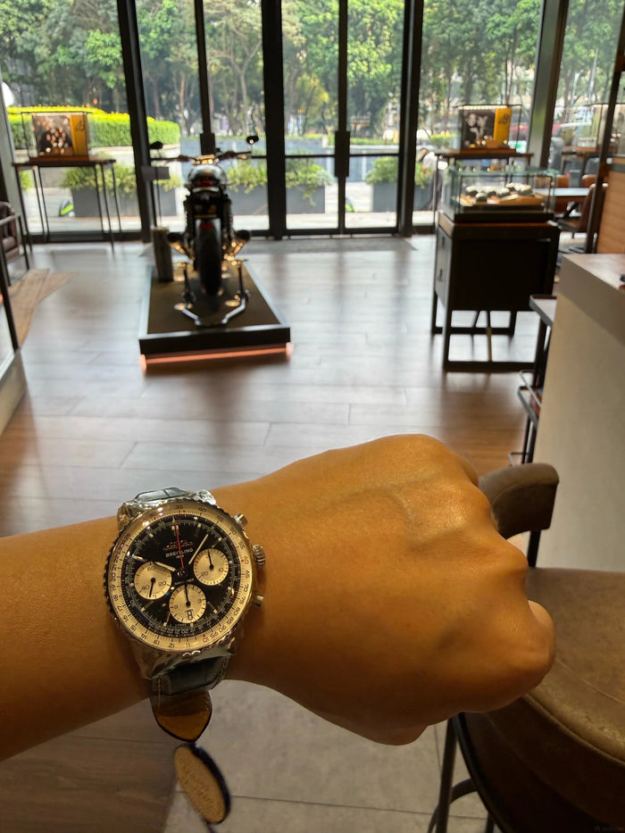 First Breitling and I’m very happy