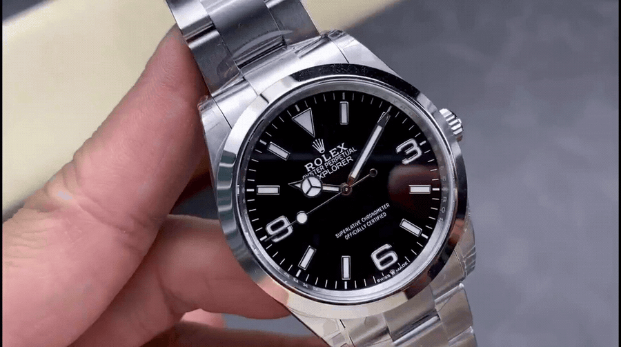 Explorer 40 224270 904L Steel VSF 1:1 Last Batch On Stainless Steel Bracelet VS3230