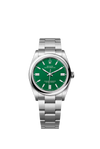 Rolex Oyster Perpetual 36 126000 904L Steel VSF V2 Last Batch Green Dial On Oyster Bracelet