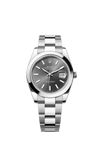 DateJust 41 126300 904L Steel VSF 1:1 Last Batch Gray Dial On Oyster