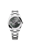 DateJust 41 126300 904L Steel VSF 1:1 Last Batch Wimbledon Dial On Oyster