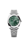 DateJust 41 126300 904L Steel VSF 1:1 Last Batch Green Dial On Jubilee Bracelet VS3235