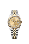 DateJust 41 126333 904L Steel Yellow Gold VSF 1:1 Last Batch Yellow Gold Dial On Oyster