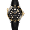 Seamaster Diver 300M Black Ceramic 42mm VSF 1:1 Last Batch Black Wave Dial On Stainless Steel Bracelet