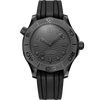 Seamaster Diver 300M Black Ceramic 43.5mm VSF 1:1 Last Batch Black Wave Dial On Stainless Steel Bracelet