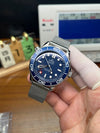Seamaster 300 Blue Dial VSF 1:1 Last Batch On Stainless Steel Mesh Bracelet