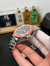 Seamaster Planet Ocean Orange Bezel 42mm 1:1 Last Batch Black Dial On Stainless Steel Bracelet