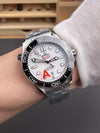 Seamaster Diver 300M White Dial 42mm VSF 1:1 Last Batch On Stainless Steel Bracelet