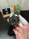 Seamaster Diver 300M Black Ceramic 42mm VSF 1:1 Last Batch Black Wave Dial On Stainless Steel Bracelet
