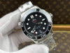 Seamaster Diver 300M Black Dial 42mm VSF 1:1 Last Batch On Stainless Steel Bracelet