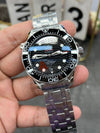 Seamaster Diver 300M Black Dial 42mm VSF 1:1 Last Batch On Stainless Steel Bracelet