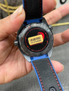 Seamaster Planet Ocean GMT Deep Black Ceramic 45.5mm VSF 1:1 Last Batch ZrO2 Ceramic Dial On Black Nylon Strap