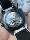 Seamaster Planet Ocean GMT Deep Black Ceramic 45.5mm VSF 1:1 Last Batch Black Grey Dial On Black Rubber Strap