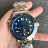 Seamaster Diver 300M Blue Dial Two Tone Yellow Gold ORF 1:1 Best Edition A8800