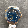 Seamaster Diver 300M Blue Dial Two Tone Yellow Gold ORF 1:1 Best Edition A8800