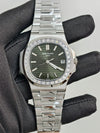DDF Patek Philippe Nautilus 5711 Green Dial Diamond Bezel